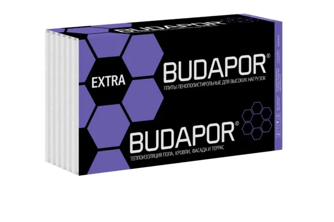 Пенопласт ППС(EPS) 120-BS 170 р 23 EXTRA BUDAPOR®985х485 (плиты с выбранной четвертью)